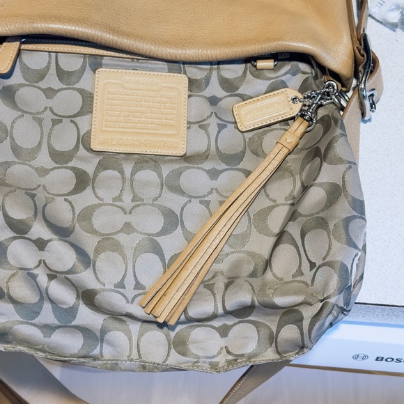 Coach Vintage Legacy Soft Pebbled Leather Slim Duffel‎ w/ Tassel and Hang Tag - Picture 3 of 5